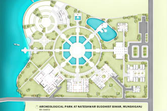 develop site plan, and floor plan rendering in photoshop