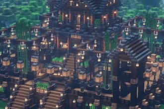 build minecraft castle villages,base,spawns
