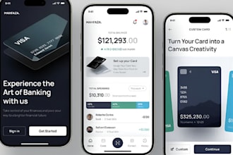 develop custom fintech app banking app neobank app money transfer app