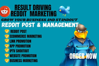 do reddit post management for iptv app product link ecommerce business website