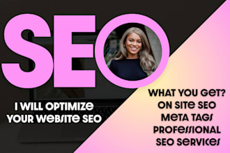 optimize website SEO on wordpress, shopify, wix, squarespace