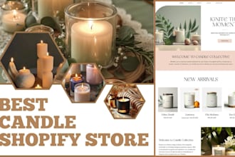 design candle shopify store incense website candle shopify dropshipping store
