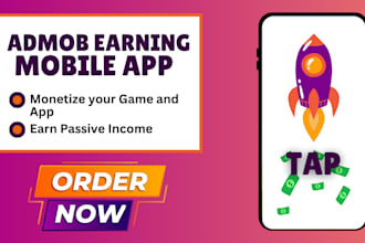 create admob earning app telegram mini app, reward earning mobile game and app