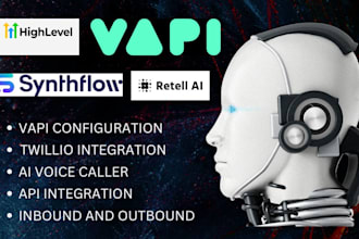 setup ghl synthflow bland retell jotform vapi twilio ai voice agent chatbot