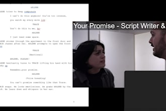 craft professional scripts for film, drama, or web series