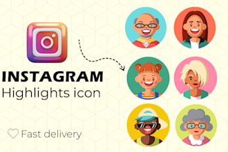 best selling professional instagram highlight icons for your feed
