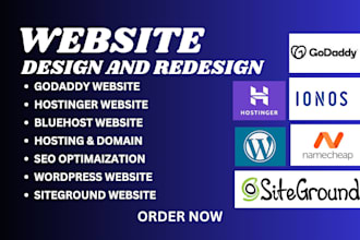 create wordpress website on ionos, bluehost, namecheap, siteground, hostinger