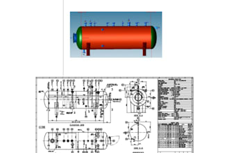 create static equipment design and fabrication drawing