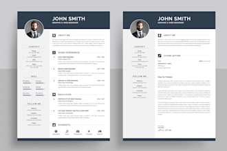 create a professional resume CV optimized for success