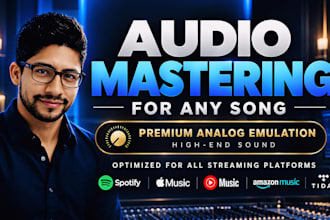master your song in high fidelity, music mastering