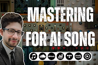 remaster and improve your suno ai song, pro mastering