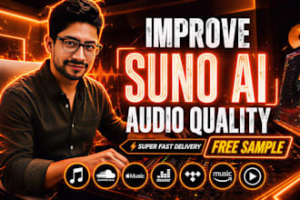remaster your suno ai songs, mastering for spotify