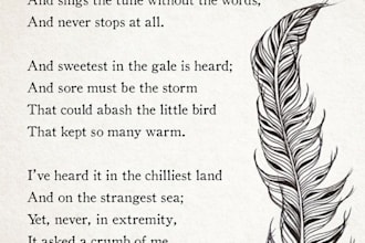write a heartfelt poem for your loved ones