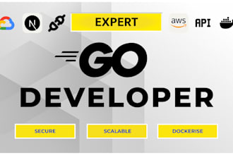develop scalable apis and backend services in golang