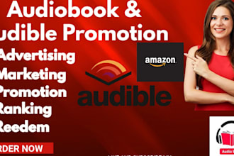 do amazon acx or audible audiobook promotion