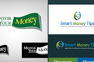 do modern letter font typography wordmark logo design