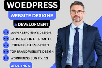 build a mobile responsive wordpress website design,