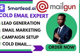 set up smartlead ai instantly ai, gmass, mailgun, sendgrid SMTP for cold emails