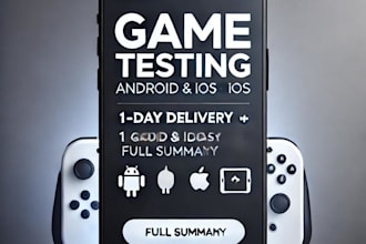 do game testing for your game