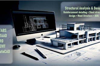 do structural design for concrete reinforcement and rebar detail