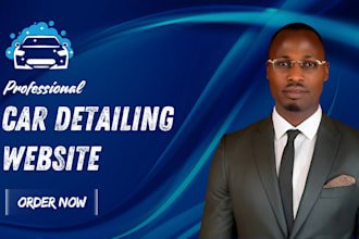 build a professional car detailing website, auto tinting, car repair website