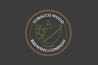create a vintage and creative brewery company logo