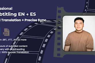 subtitle and translate your videos professionally