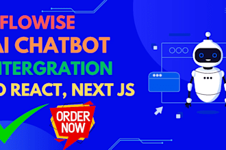 build custom ai chatbot with open ai langchain and flowise