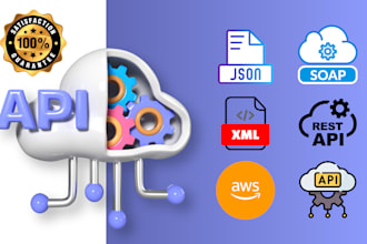 do rest, json, XML API integration, zapier automation, and backend development