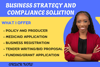 prepare policy and procedure manual, medicaid and medicare enrollment