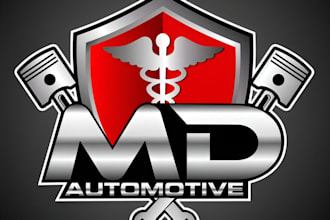design eye catchy automotive, auto detailing, car wash and racing logo
