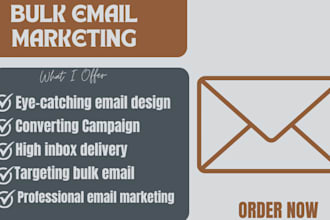 do mailchimp bulk email marketing email campaign email blast to active emails