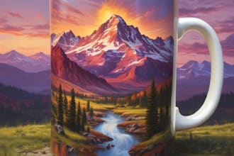 do custom coffee mug design or coffee mug designb