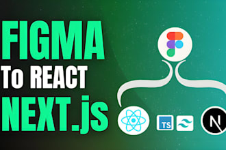 convert figma to next js, figma to react, with tailwind css