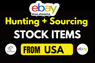 do professional ebay VA 2 step dropshipping, ebay listing, account manage