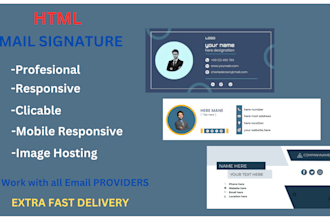 create a clickable email signature for gmail and outlook