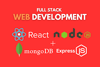 develop a website in react js node js express and mongodb