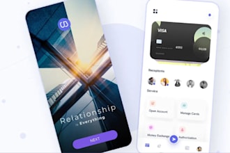 build up  fintech app neobank app wallet app money transfer app bank app