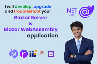 fix, update, build, and optimize blazor and dot net web app