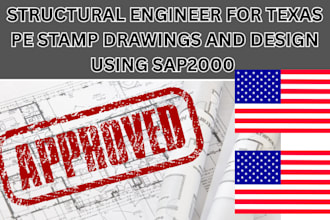 texas structural engineer for texas pe stamp drawings and design using sap2000