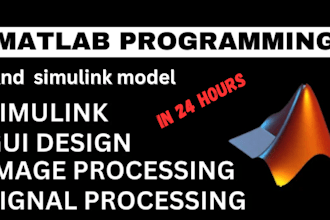 provide fast services of matlab programming, simulink and gui related projects