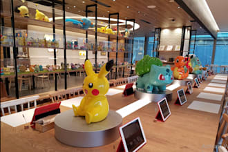 book and secure a pokemon cafe reservation or kirby cafe