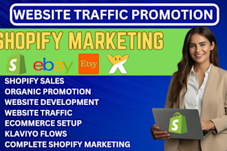 boost promote shopify etsy ebay sales klaviyo salesfunnel seo shopify promotion