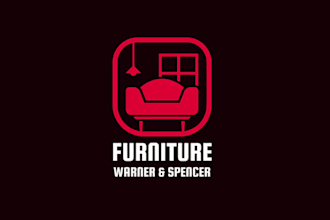 do modern woodworking, furniture, and carpentry logo