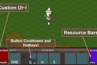 help you build, script, and debug your game in godot