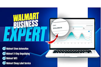 manage walmart dropshipping, walmart wfs, 2 step store