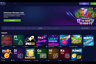create crypto game website, crash game website, coin flip, online crypto game
