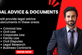 be your legal expert for civil, criminal, and corporate cases