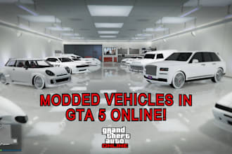 make you modded vehicles in gta 5 online