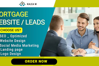 mortgage leads mca leads business loan leads mortgage landing page